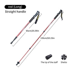 Ultra Lite Telescopic Mountaineering Pole for Hiking & Climbing