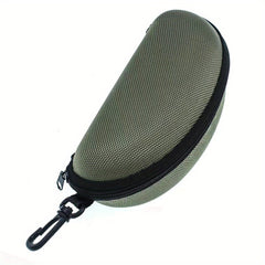 Solid Glasses Case Zipper Sunglasses Storage Bag Box