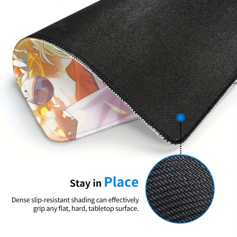 Fun Small Mouse Pad with Anti-Slip Base