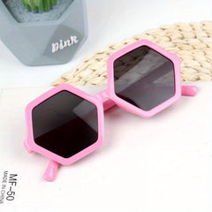 Kids Hexagonal Sunglasses UV Protection Boys Girls Baby Glasses 2-8 Years