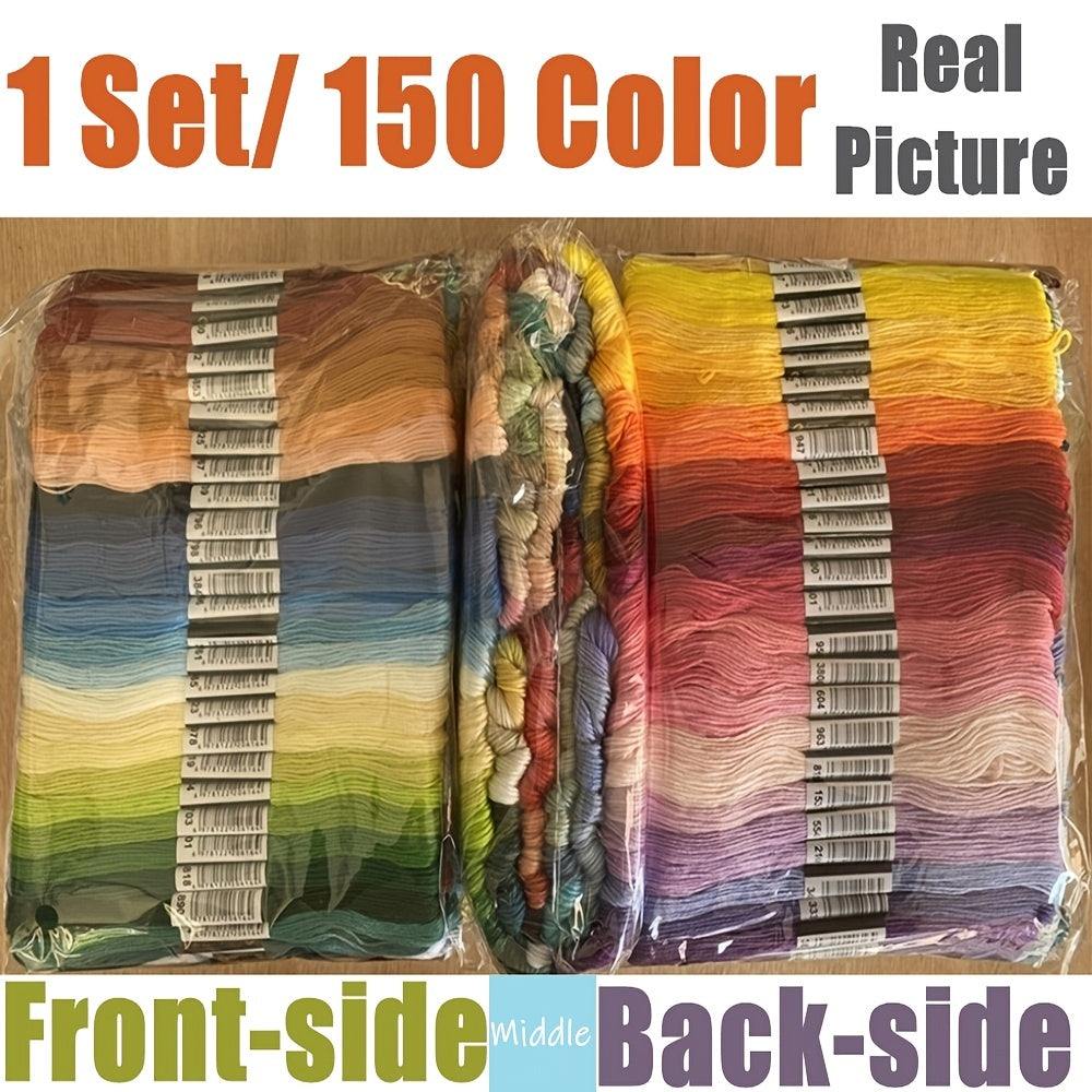 150 Colors Embroidery Thread Cross Stitch Floss Kit