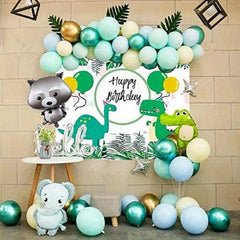 Car Birthday Party Supplies Animal Party Decorations Basketball Decoration Set