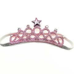 Cartoon Crown Headband Hair Accessories for Party Gift