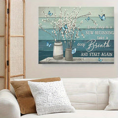 Butterfly Canvas Painting Wall Art Living Room Decoration 30X40cm