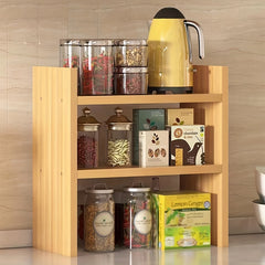 1pc Minimalist Desktop Storage Rack Kitchen Seasoning Office Storage