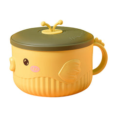 Kids Stainless Steel Soup Bowl with Handle