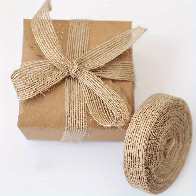 Burlap Ribbon 5Yards 10Yards 2.98inch Wedding Crafts DIY Hemp Rope Ribbon
