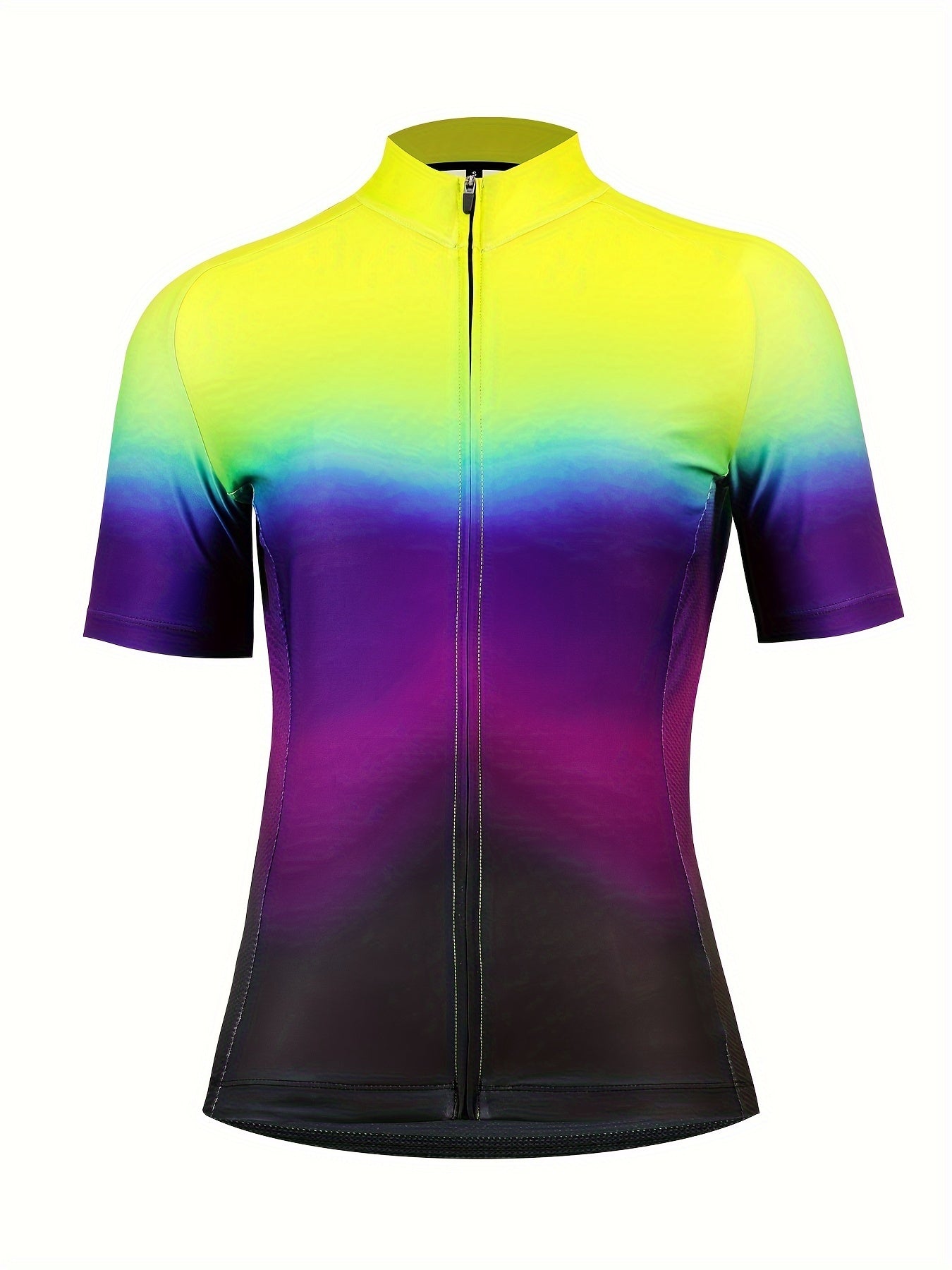Ombre Zip up Cycling Jersey Women's Activewear