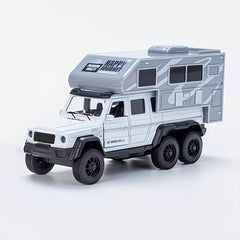 Alloy Tour Car Model Children's Toy Car Ornament Pull Back Car Model