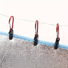 10pcs Windproof Canopy Clips Tent Buckle Tarp Clip Camping Accessories