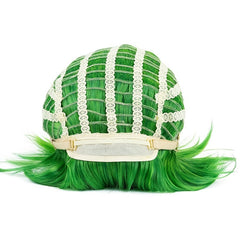 Green Cosplay Wig Anime Halloween Party Wig Heat Resistant Synthetic Wig