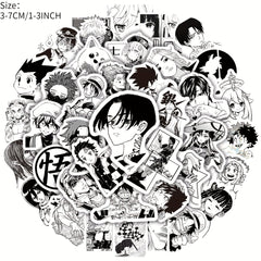 50pcs Anime Series Graffiti Stickers for Phone Laptop Waterproof Decorative