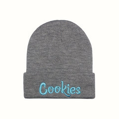 Letter Embroidered Beanie Hat - Stay Warm & Stylish