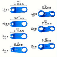 11pcs Fuel Line Disconnect Tool Set for AC Refrigerant Pipe Removal