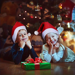 5pcs Santa Claus Christmas Hats Gift Party Decor