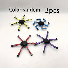 3pcs Mech Chain Spinning Gyroscope DIY Stress Toy