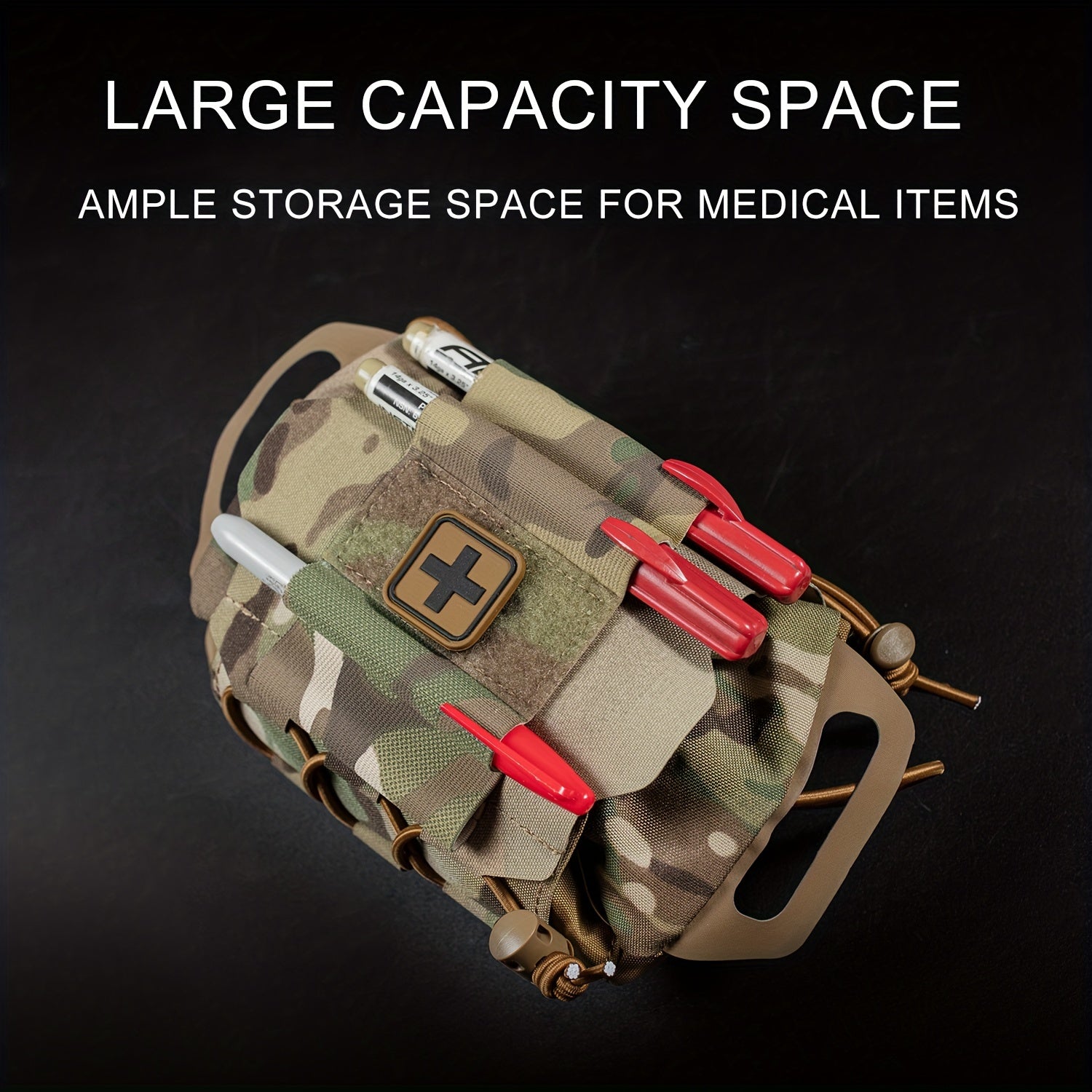 Molle Medical EMT Pouch IFAK First Aid Trauma Kit Bag