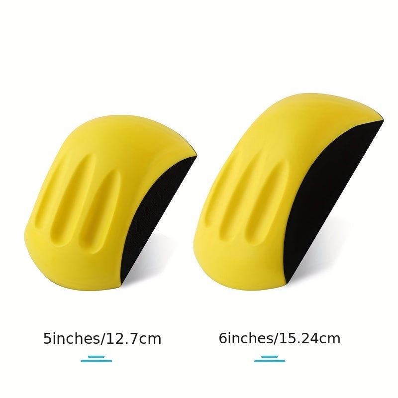 1pc Hand Sanding Block 12 15 PU Hand Grinding Block for Hook & Loop Sandpaper