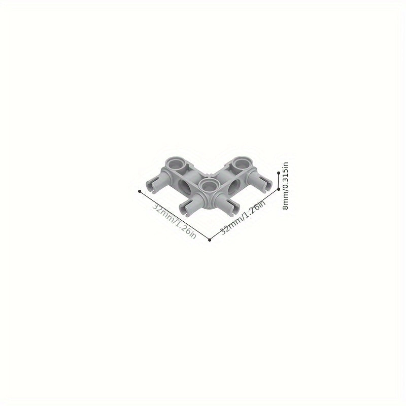 10pcs Small Particle Building Blocks Compatible with 55615 Assembly Parts