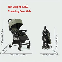 Baobaohao A10 Ultra Lightweight Baby Stroller Net Weight 4.6kg
