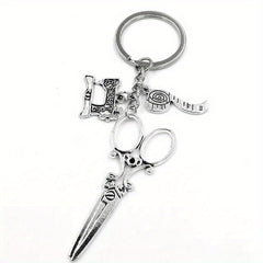 Sewing Machine Scissors Keychain Pendant Bag Backpack Ornament