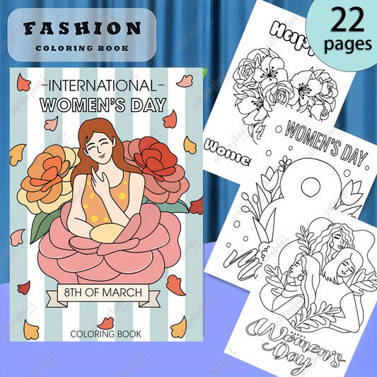 Women's Celebration Coloring Book with Performance Props Cover