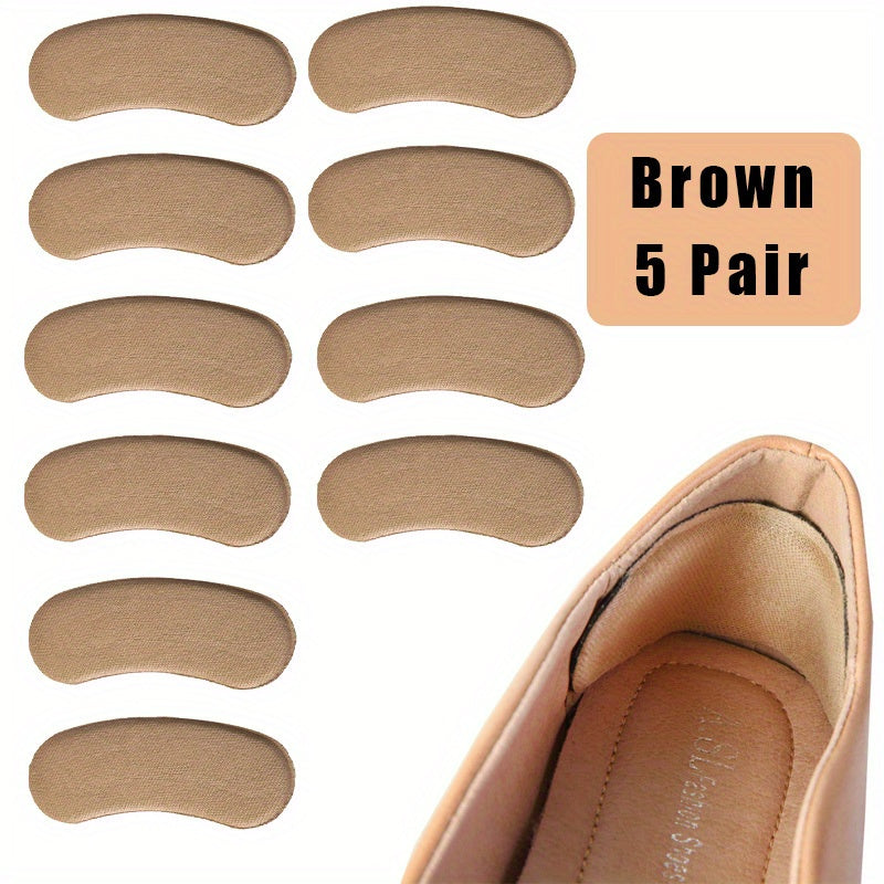 Heel Cushion Pads Shoe Insole for Adjustment & Comfort - 1 Pair