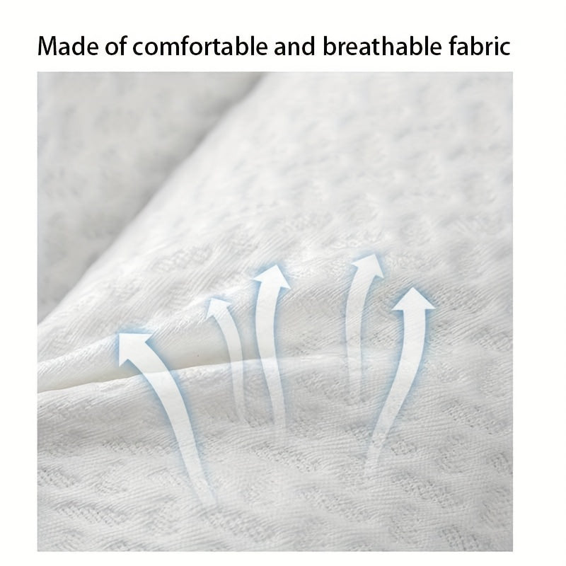 Ergonomic Neck Shoulder Pillow Knitted Breathable Adjustable Cover