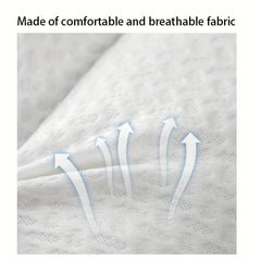Ergonomic Neck Shoulder Pillow Knitted Breathable Adjustable Cover