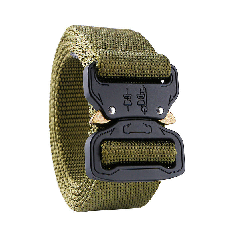 Nylon Tactical Belt Quick Release Buckle Elastic