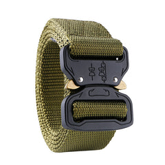 Nylon Tactical Belt Quick Release Buckle Elastic