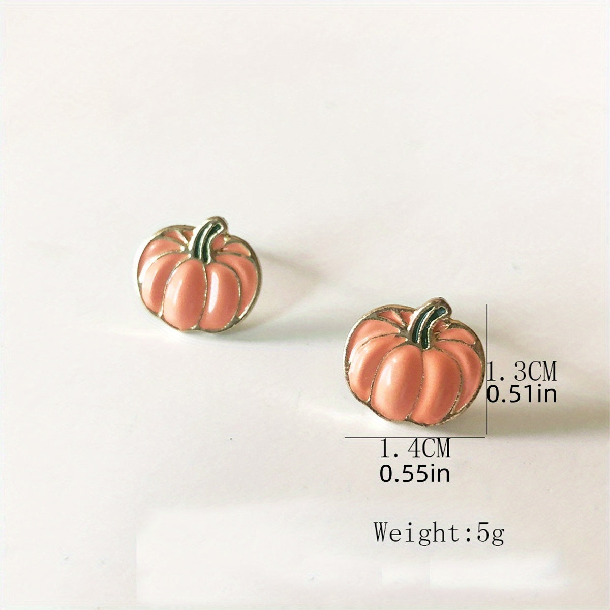 Pumpkin Earrings Halloween Party Jewelry Girls Kids
