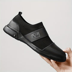 Men's Knit Loafers Slip On Casual Shoes for Travel Jogging
