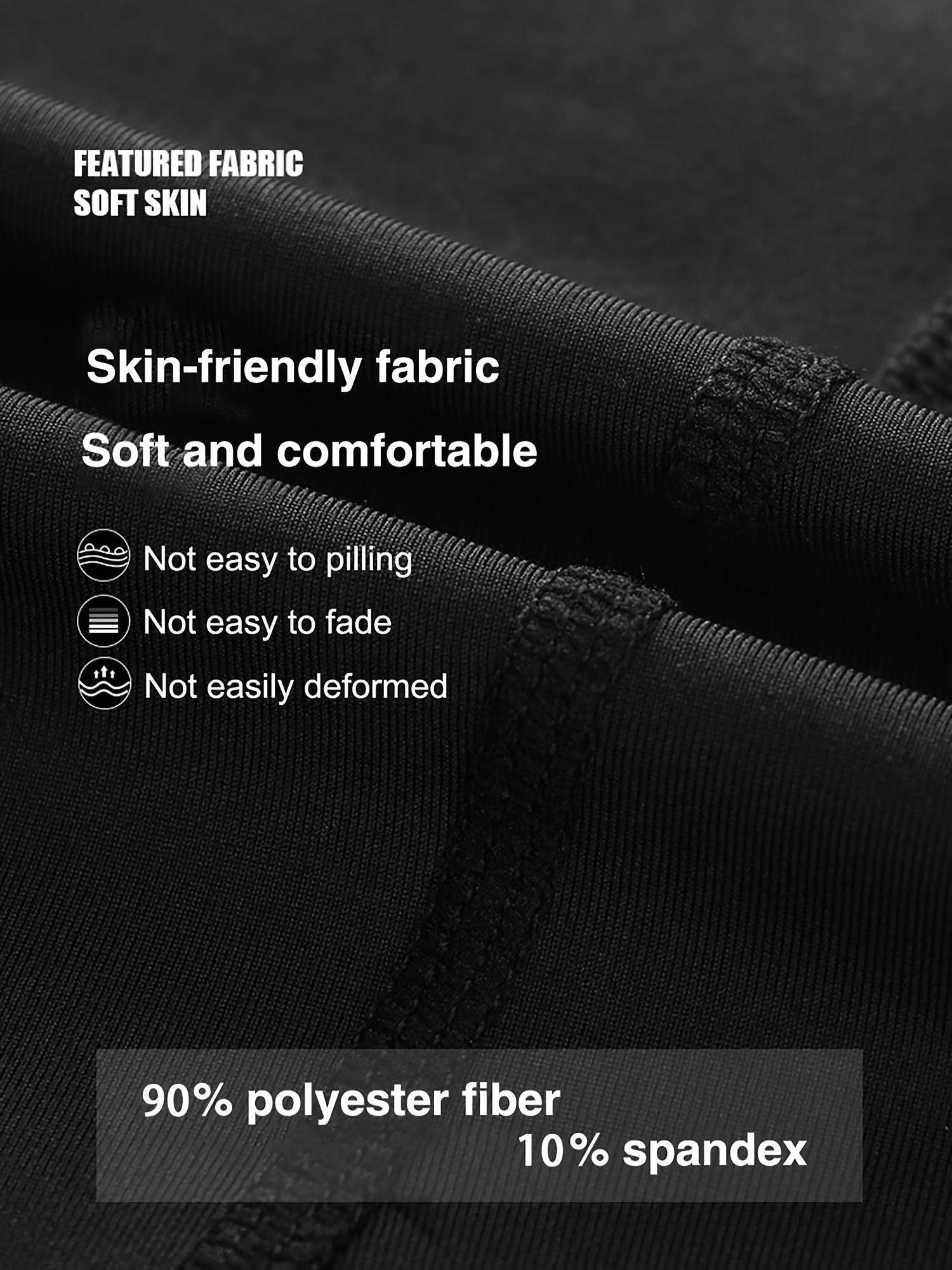 3 Pcs Men's Short Sleeve Quick Drying Compression T-Shirt for Fitness