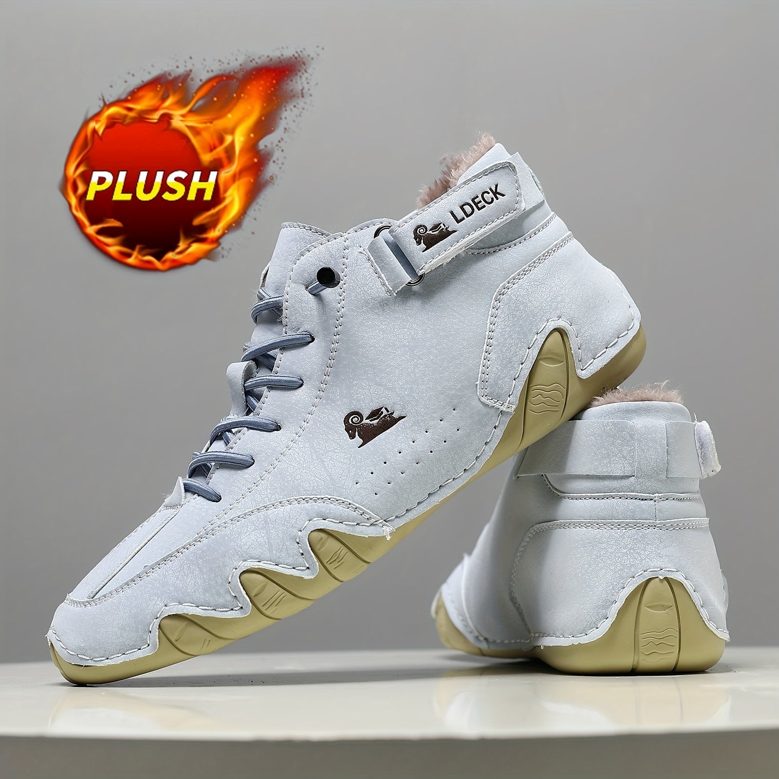 Women's Plush Inner Snow Boots Non slip Comfort Ankle Boots Walking Shoes