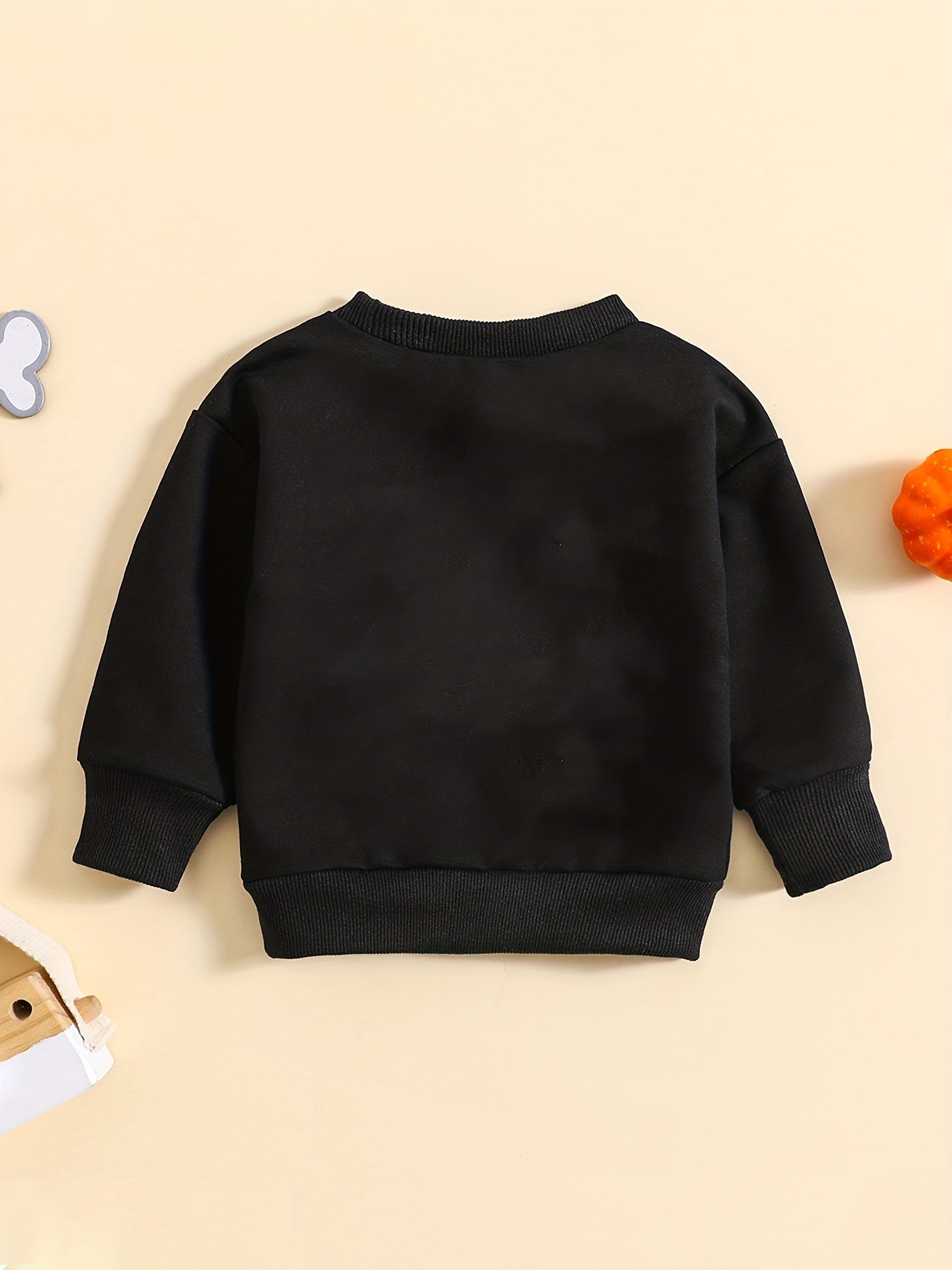 I PAUSED MY GAME TO BE HERE Letter Print Boys Casual Sweatshirt