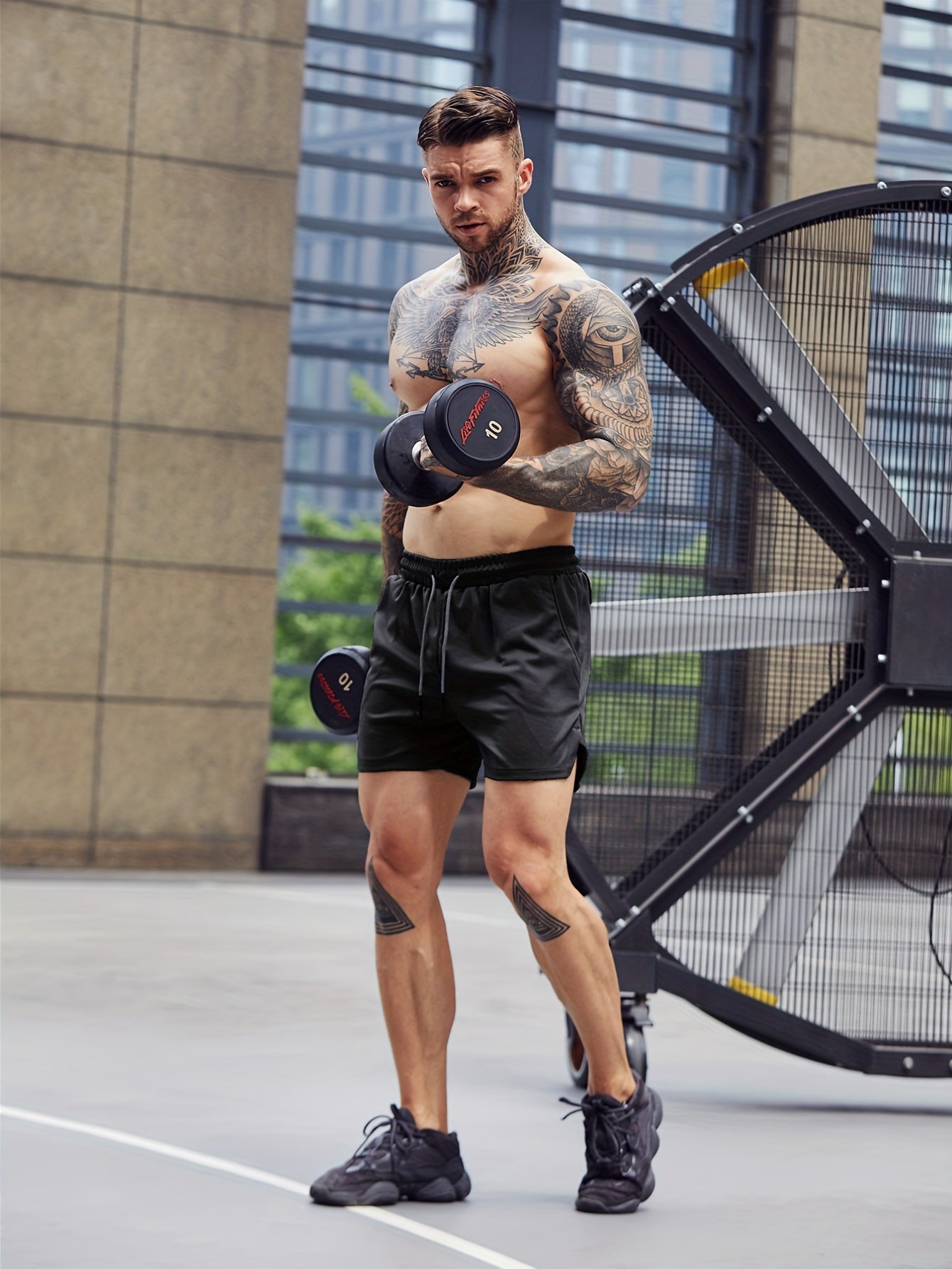 Men's Active Shorts with Pockets - Quick Dry & Breathable - Summer Workout Gear