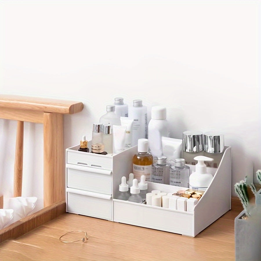 Plastic Drawer Organizer for Cosmetics and Skin Care Products