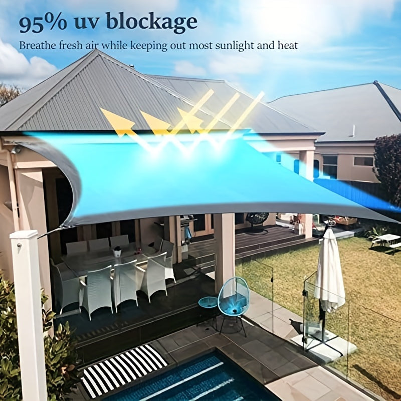 Sun Shade Sail Triangle Canopy Shades For Outdoor Patio Pergola Cover