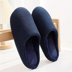 Soft Plush Cozy House Slippers for Men Winter Shoes