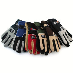 Men's Winter Fleece Thermal Gloves for Cycling & Sports