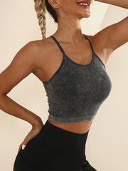 Yoga Sleeveless Crop Tank Top Women's Activewear