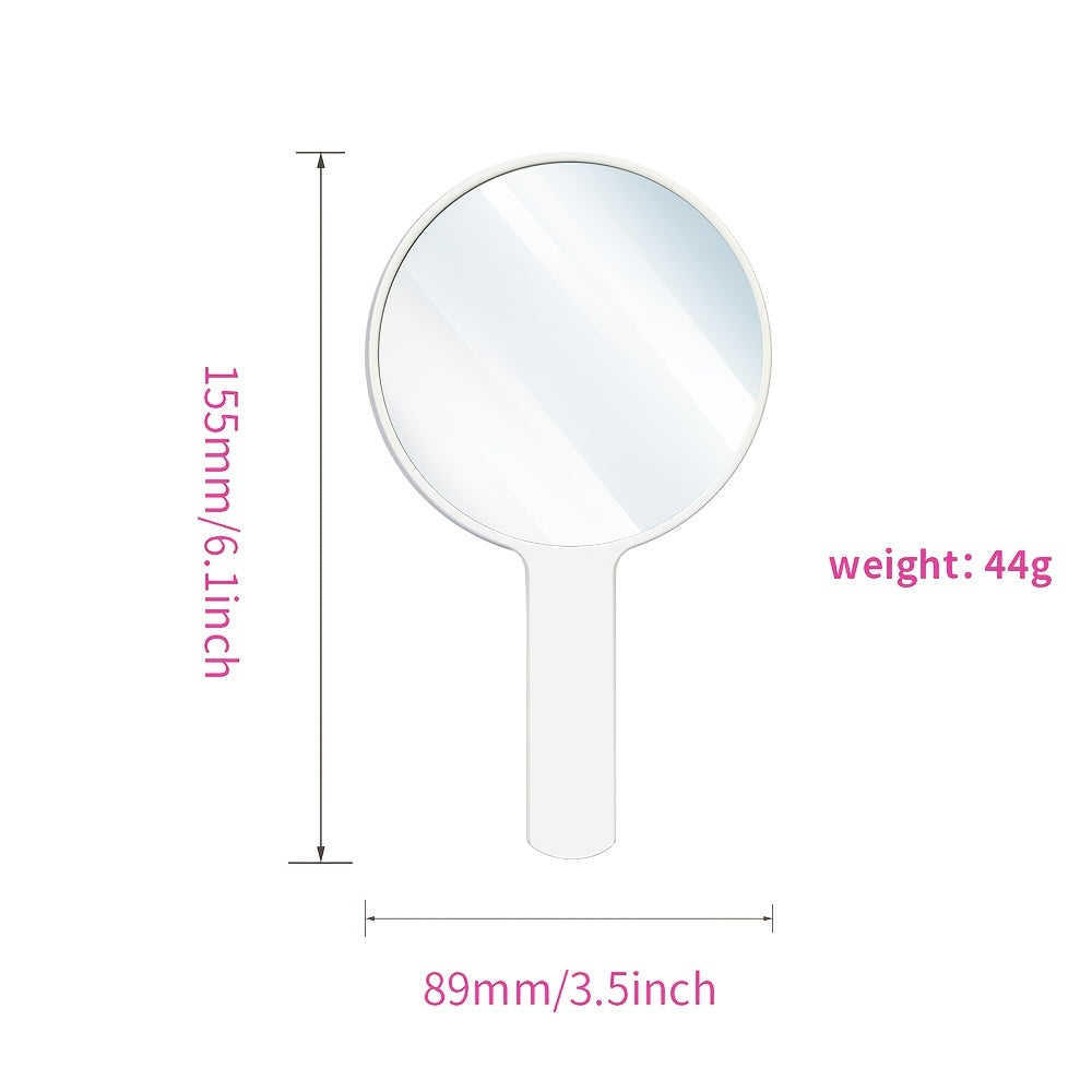 Handheld 10X Magnifying Mirror Clear Makeup Hand Mirror