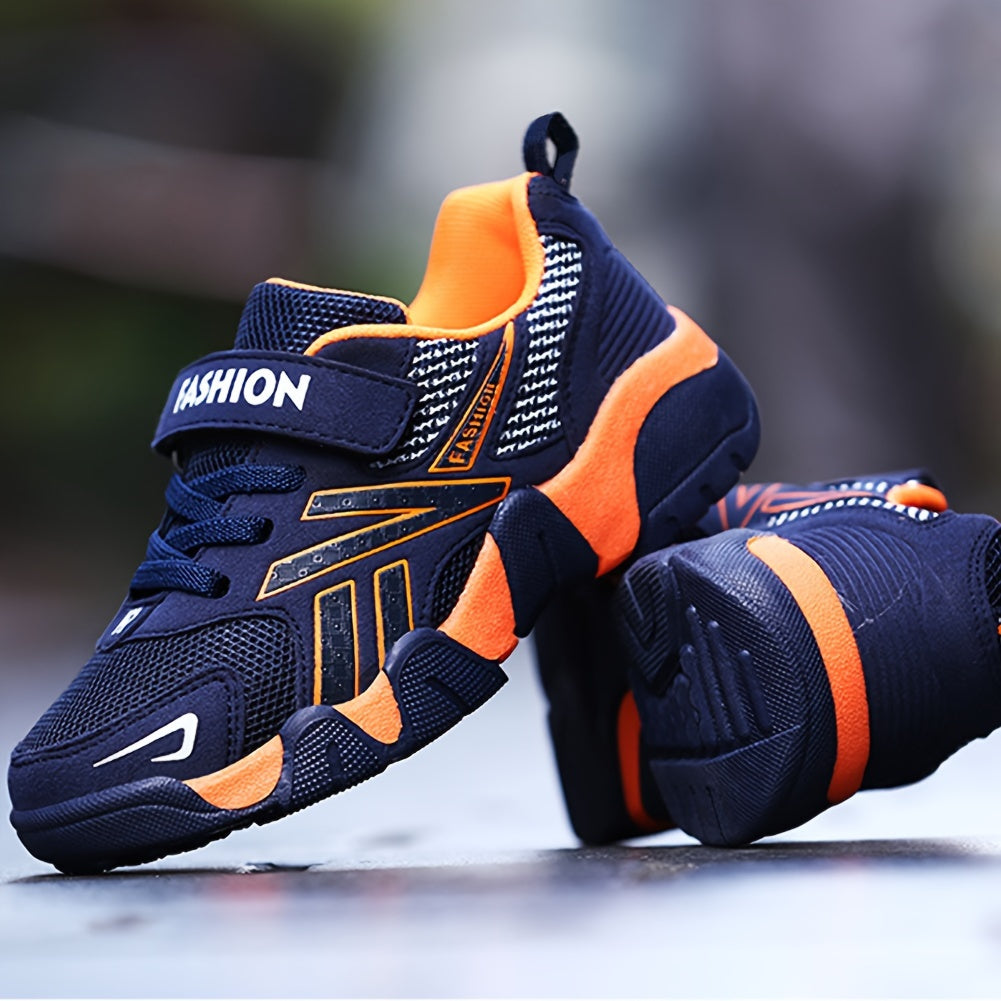Boys Casual Low Top Sneakers Lightweight Anti Slip for Outdoors Spring Summer
