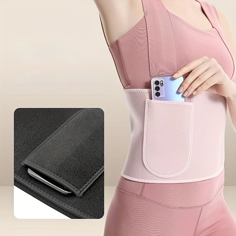 Fitness Sweating Belt for Waist Fat Burning Body Shaping
