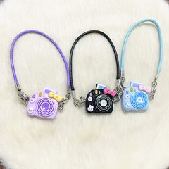 Dollhouse Cartoon Camera Neck Accessory for Dolls