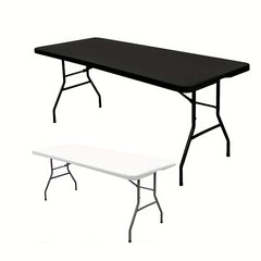 Polyester Tablecloth Rectangular Elastic Outdoor Picnic Table Cloth