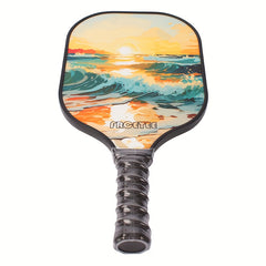 2pcs Fiberglass Pickleball Rackets & Balls Set for Competitive Sports