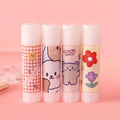 2pcs Cartoon Solid Glue Sticks High Viscosity
