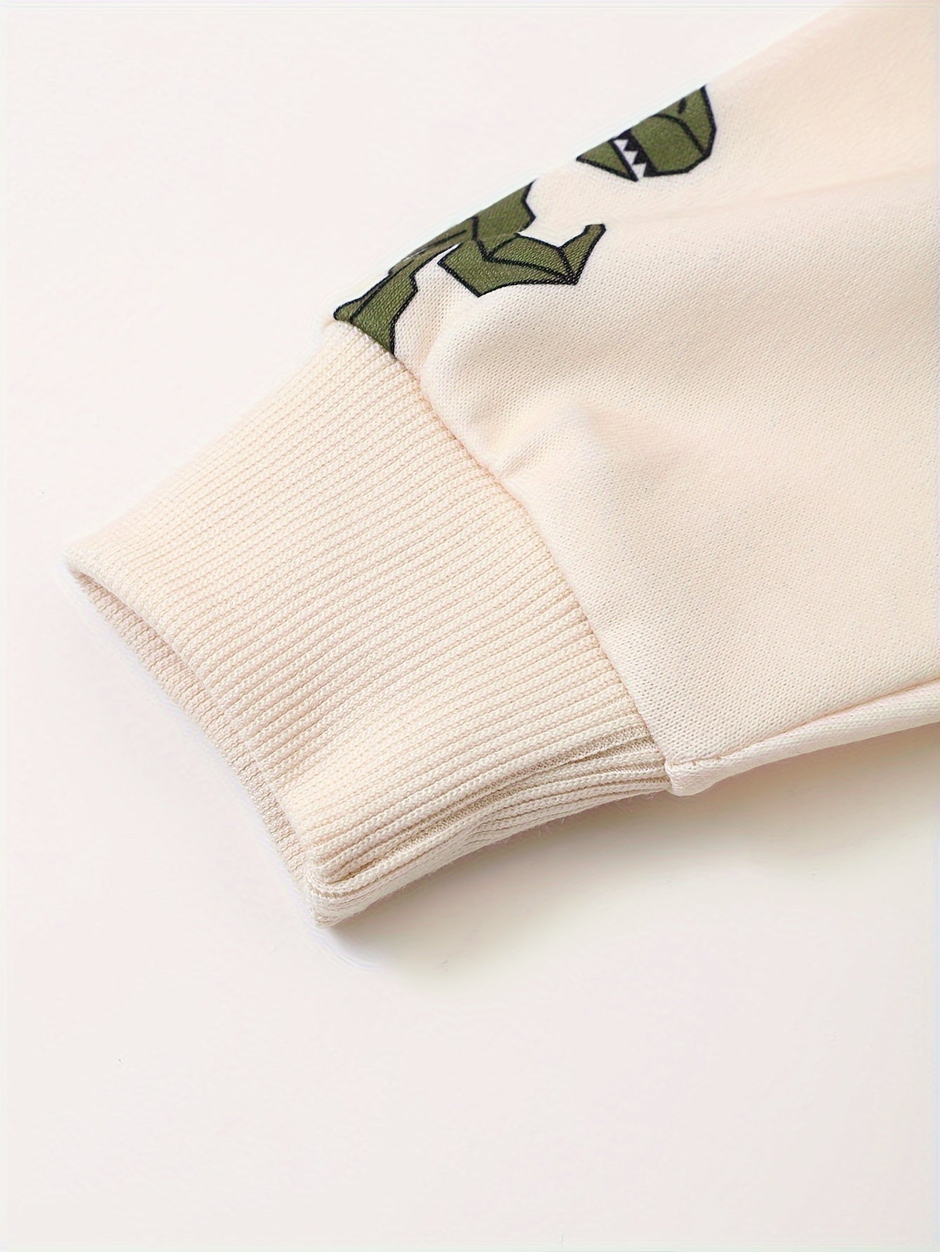 Dinosaur Pattern Sweatshirt Boys Long Sleeve Pullover Top